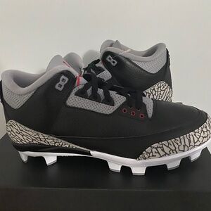 Nike Jordan Retro III 3 MCS Baseball / Softball Cleats Mens Size 10.5 New